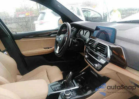 2021 BMW X3 xDrive30I из США, поврежденный, VIN 5UXTY5C02M9D79732